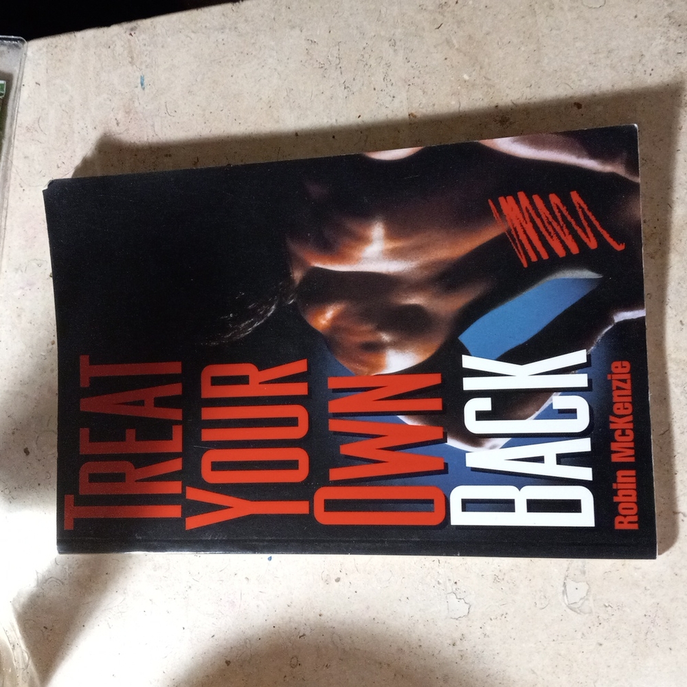 TREAT YOUR OWN BACK Paperback Illustrated Book by Robin McKenzie